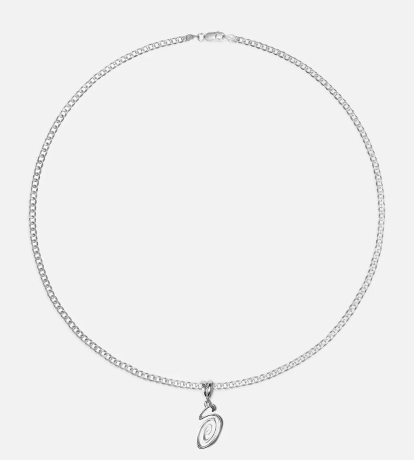希少】Stussy Spring 24 Jewelry Swirly S Chain Necklace (STUSSY