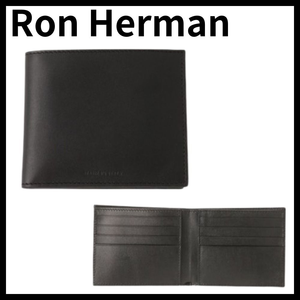 普段使いに♪【Ron Herman】Americano レザー 折りたたみ財布 (Ron