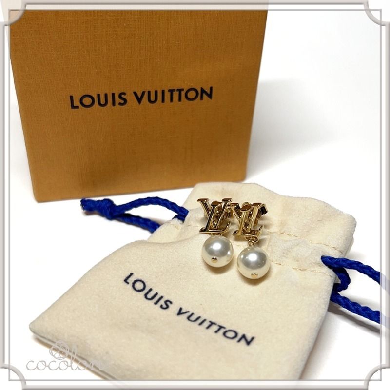 LOUIS VUITTON] ピアス・LV アイコニック ルイザ (Louis Vuitton
