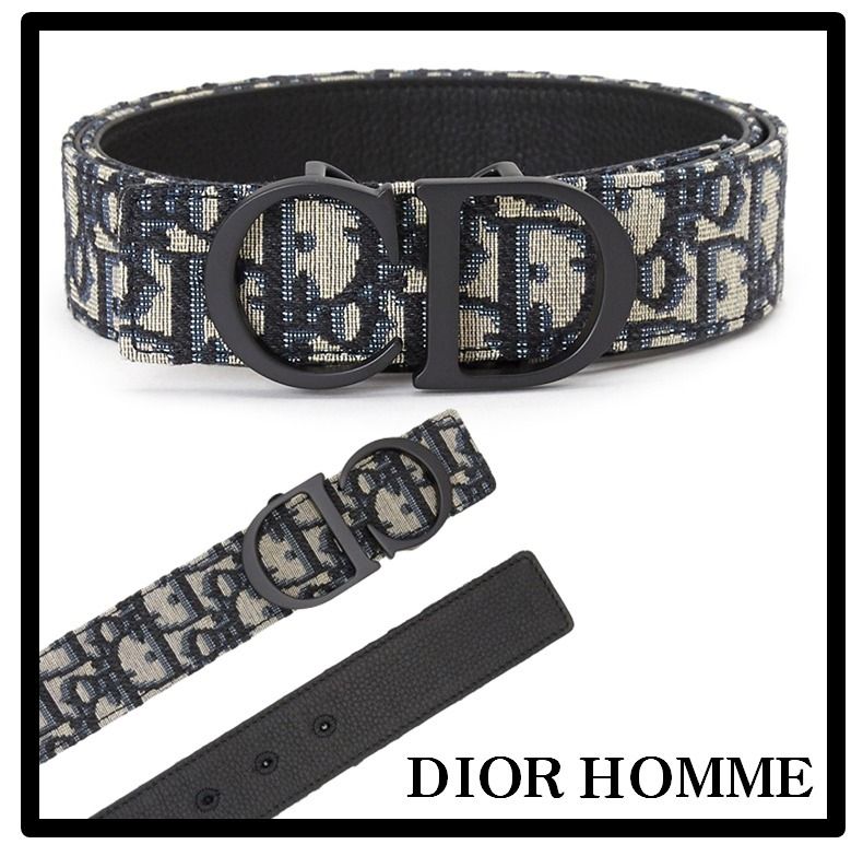 ☆送料・関税込☆DIOR HOMME☆ディオール メンズ ロゴベルト (DIOR