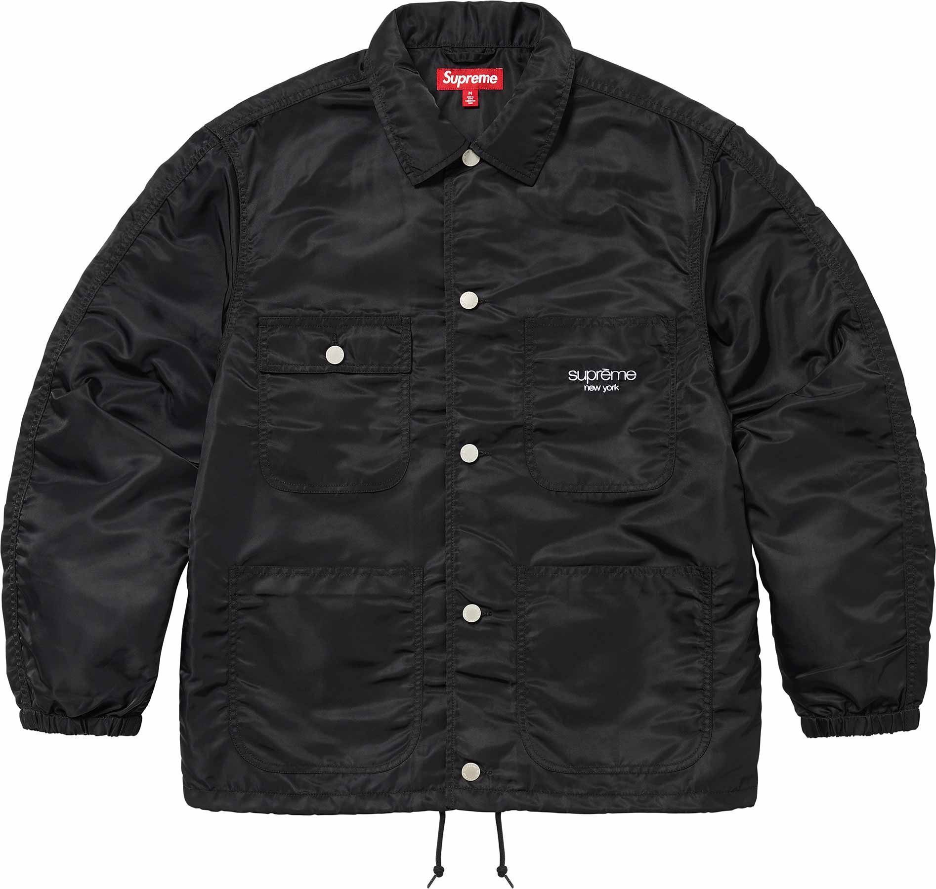 Supreme NYLON CHORE COATシュプリームナイロンジャケット (Supreme