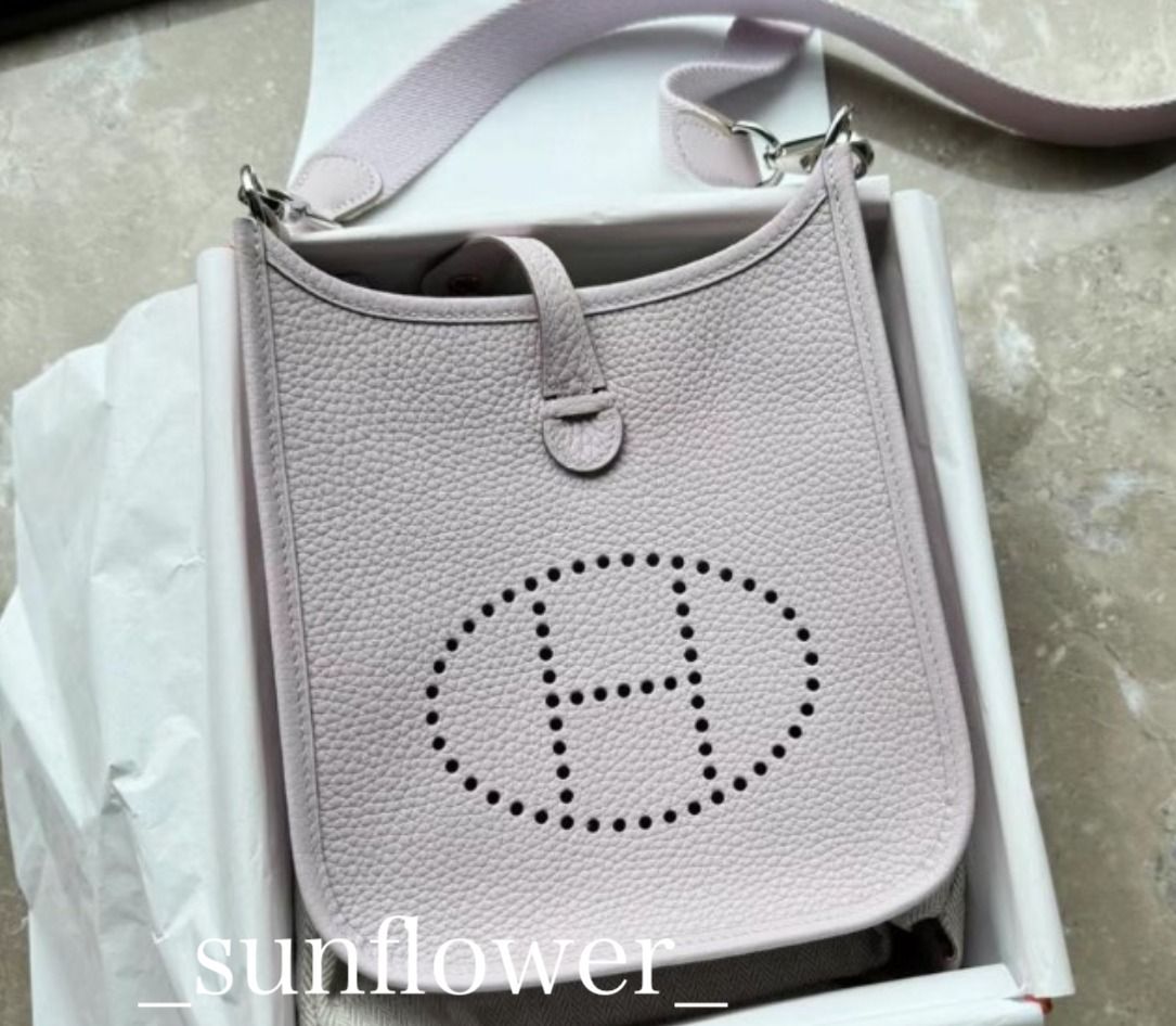 エルメス エヴリンミニ Evelyne16 TPM モーヴペール/S金具 (HERMES