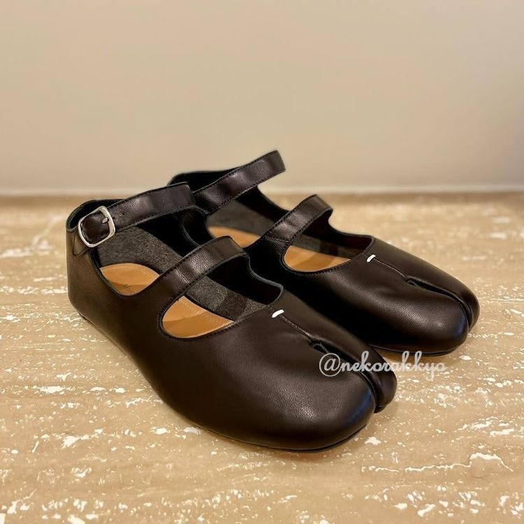 Maison Margiela＊Tabi gymnast shoes レザーシューズ＊送料込 (Maison