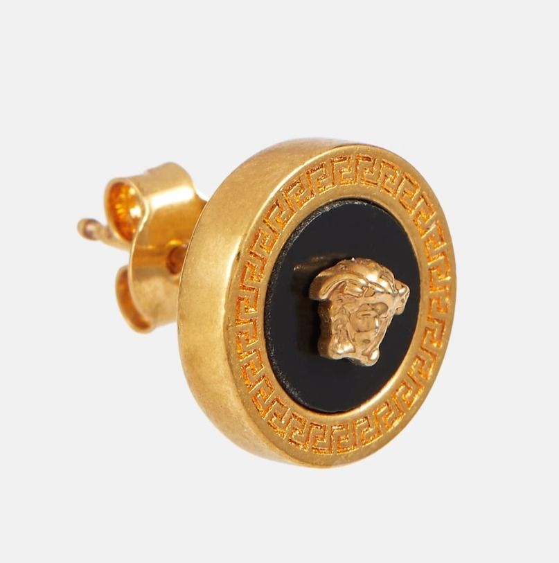 ☆VERSACE☆エナメル メドゥーサ スタッド ピアス (VERSACE/ピアス
