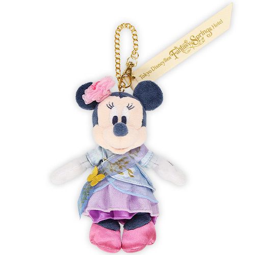 ファンタジースプリングスホテル] ミニーぬいぐるみバッジ TDS (Disney