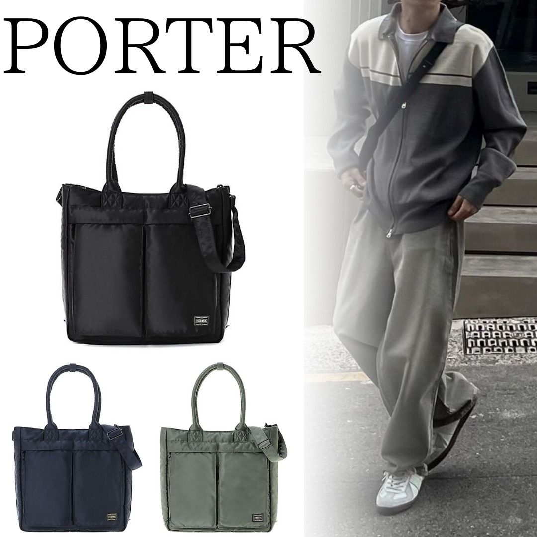□PORTER□ポーター TANKER CARRYING TOTE BAG unisex (PORTER/トート