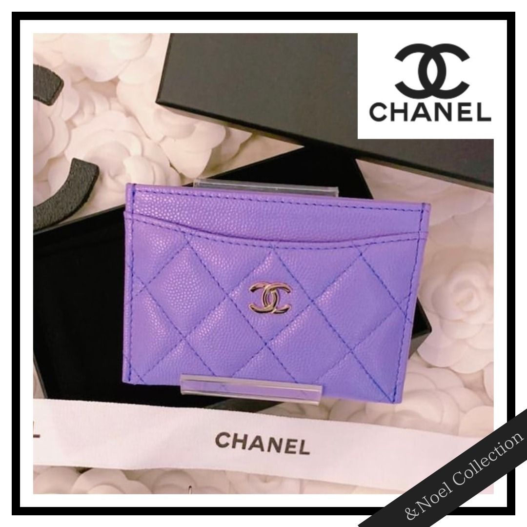 小物は明るいカラーで♢】CHANELクラシック カードケース (CHANEL