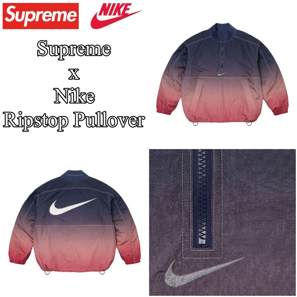 Supreme x Nike】Ripstop Pullover☆Multicolor☆24SS☆ (Supreme