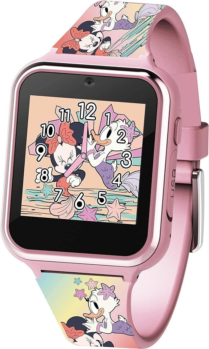 Accutime キッズ ディズニー ミニーマウス スマートウォッチ (Disney