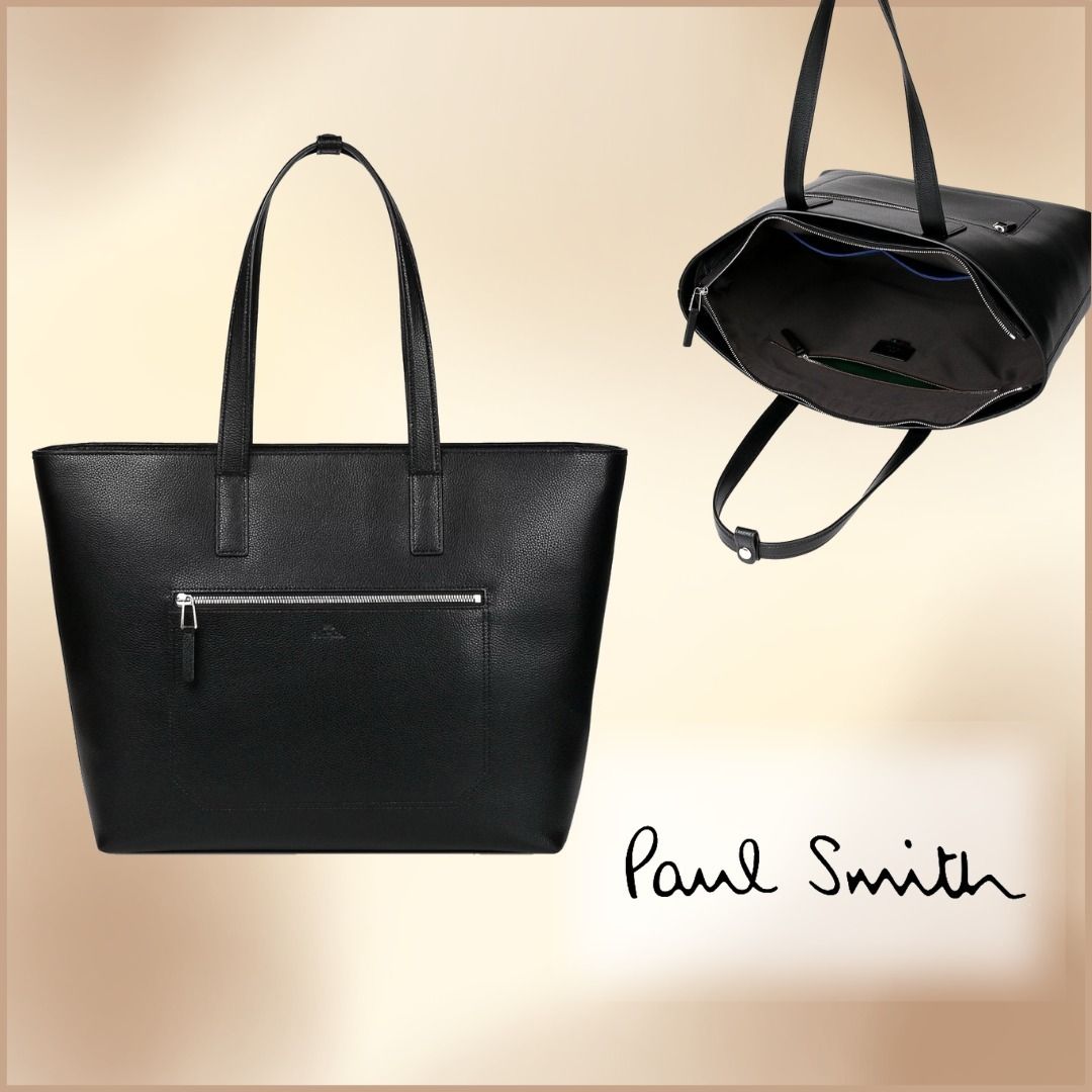 すぐ届く☆【Paul Smith】PS Paul Smith ビジネス トートバッグ (Paul