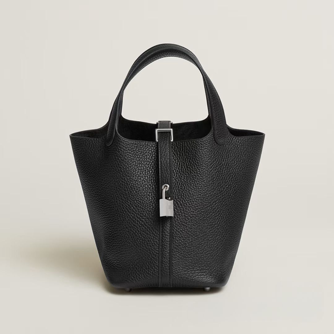 エルメス ピコタンロックPM ノワール Sliver 金具 (HERMES