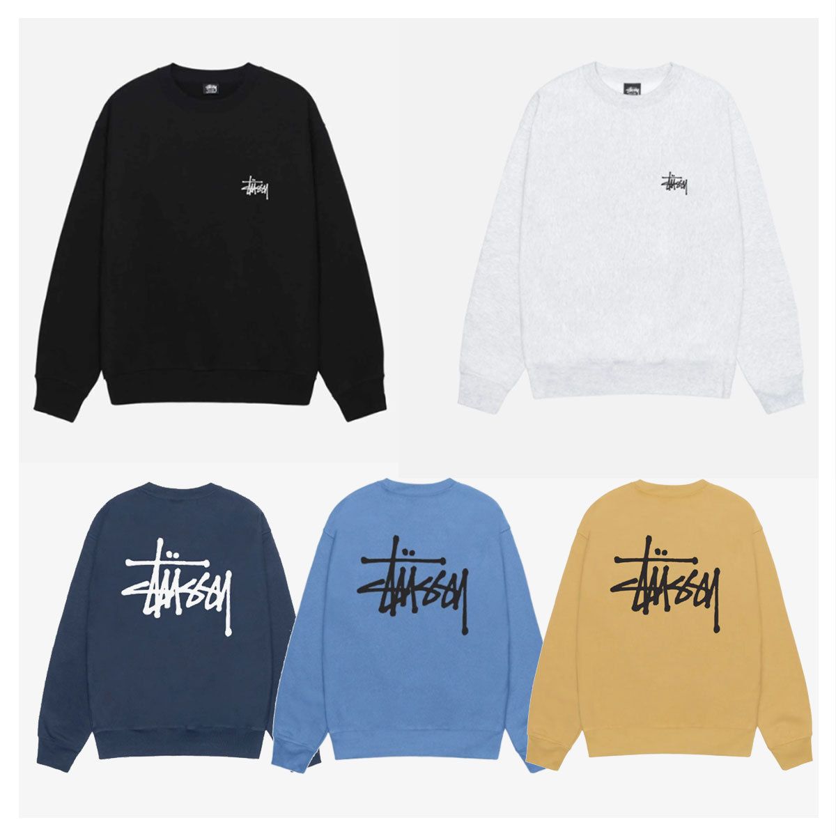 STUSSY BASIC STUSSY CREW 4FK1567 (STUSSY/スウェット・トレーナー