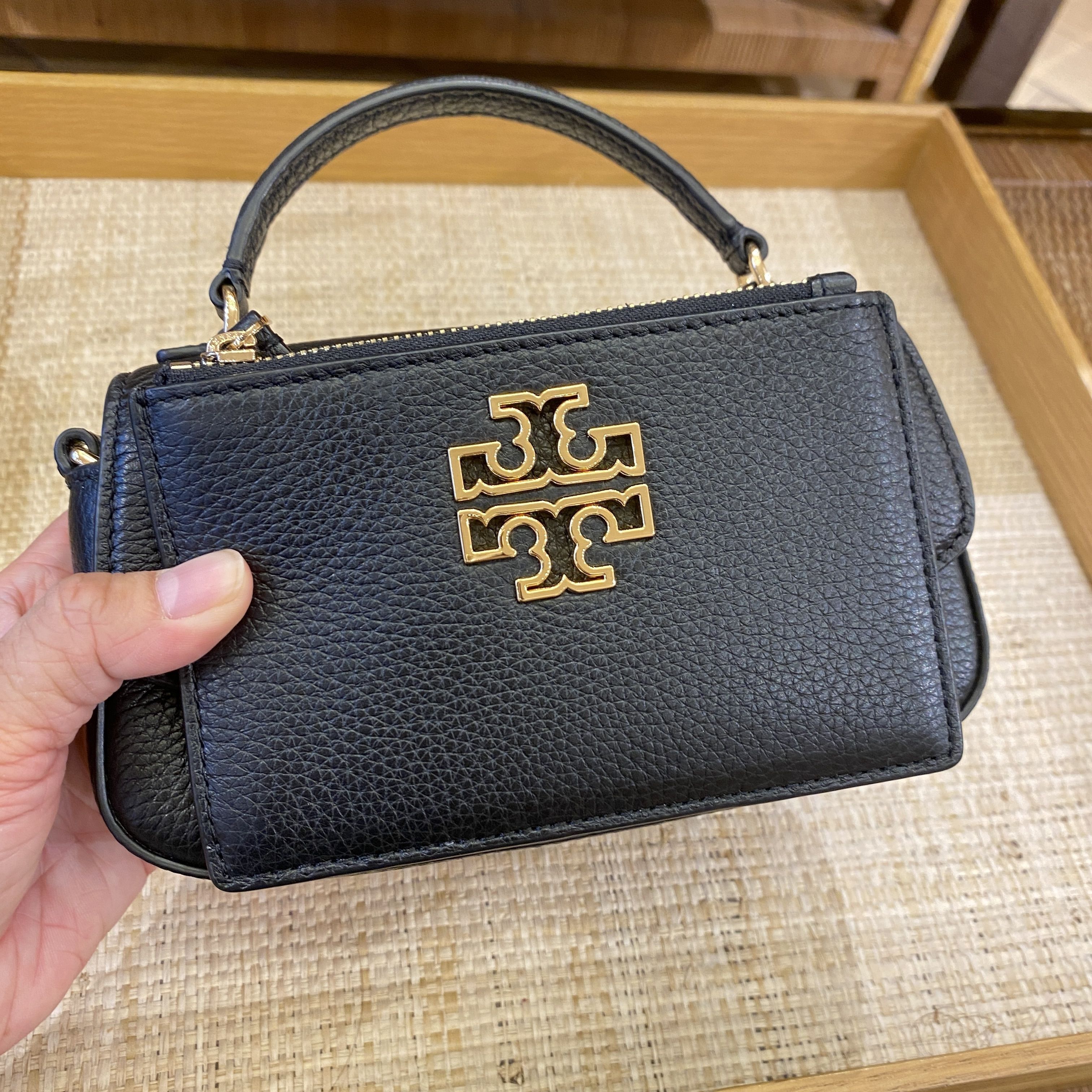 50％OFF☆TORY BURCH BRITTEN MINI TOP HANDLE BAG (Tory Burch
