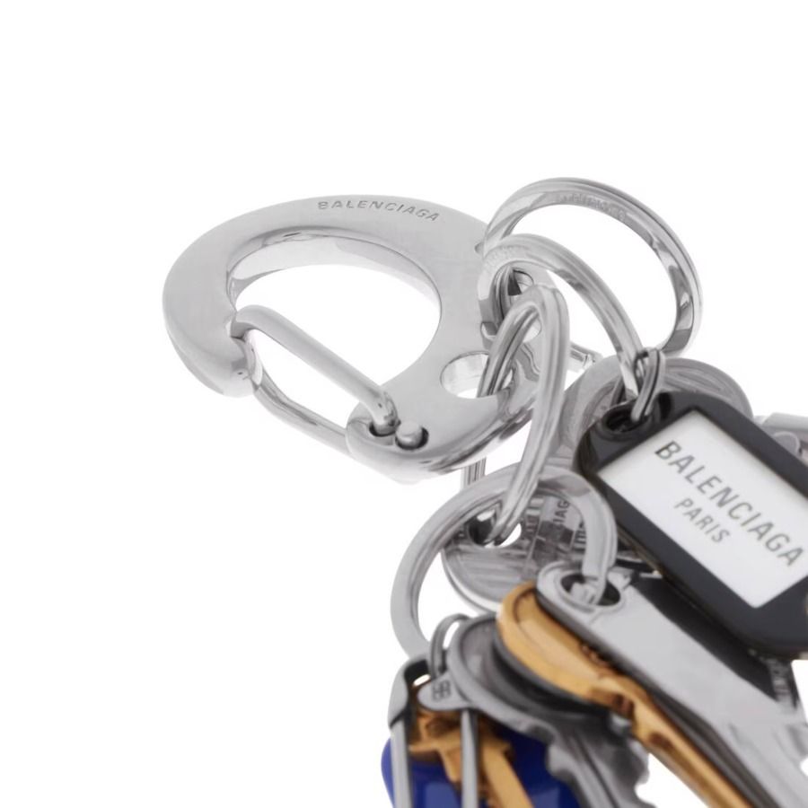 BALENCIAGA】Old School バッグ チャーム キーリング (BALENCIAGA