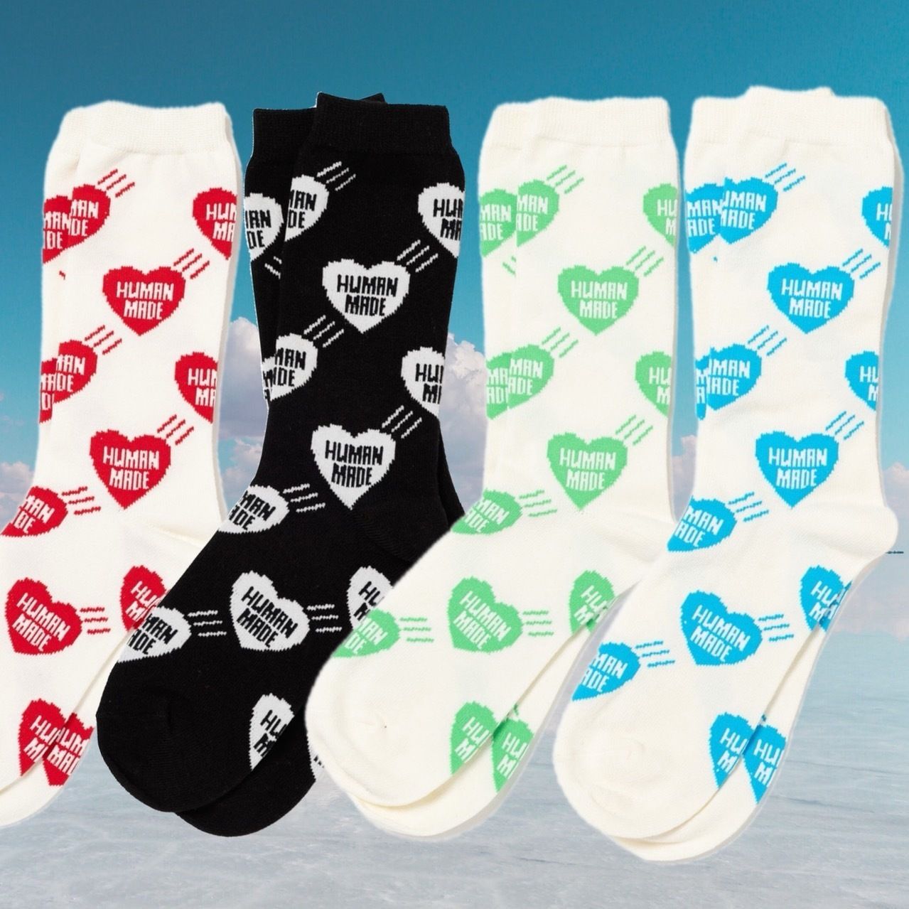 HUMAN MADE Logo Socks☆ヒューマンメイド ロゴ ソックス (HUMAN MADE