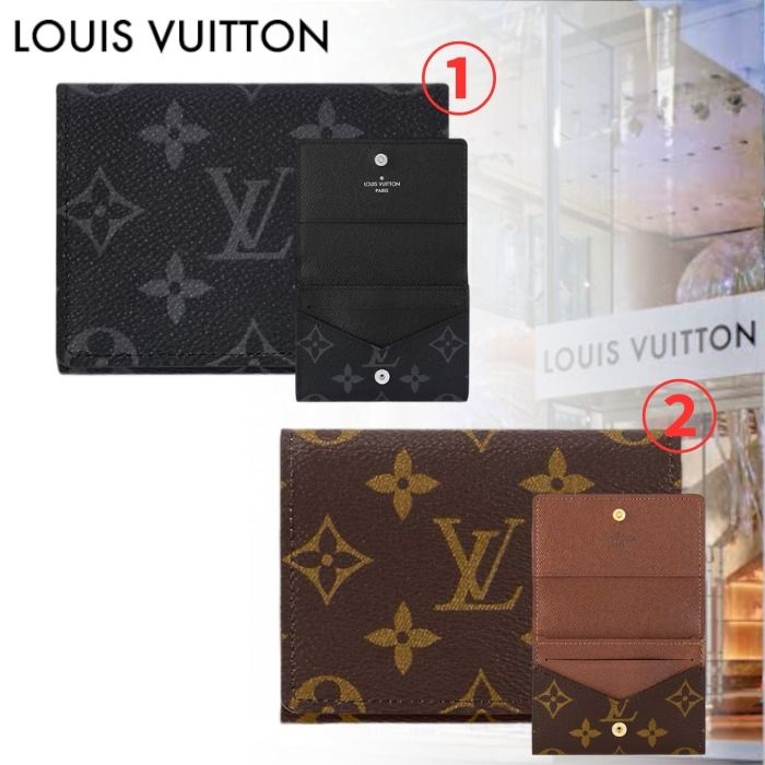 すぐ届く/クラシカル/ギフトに】ルイヴィトン カードホルダー (Louis