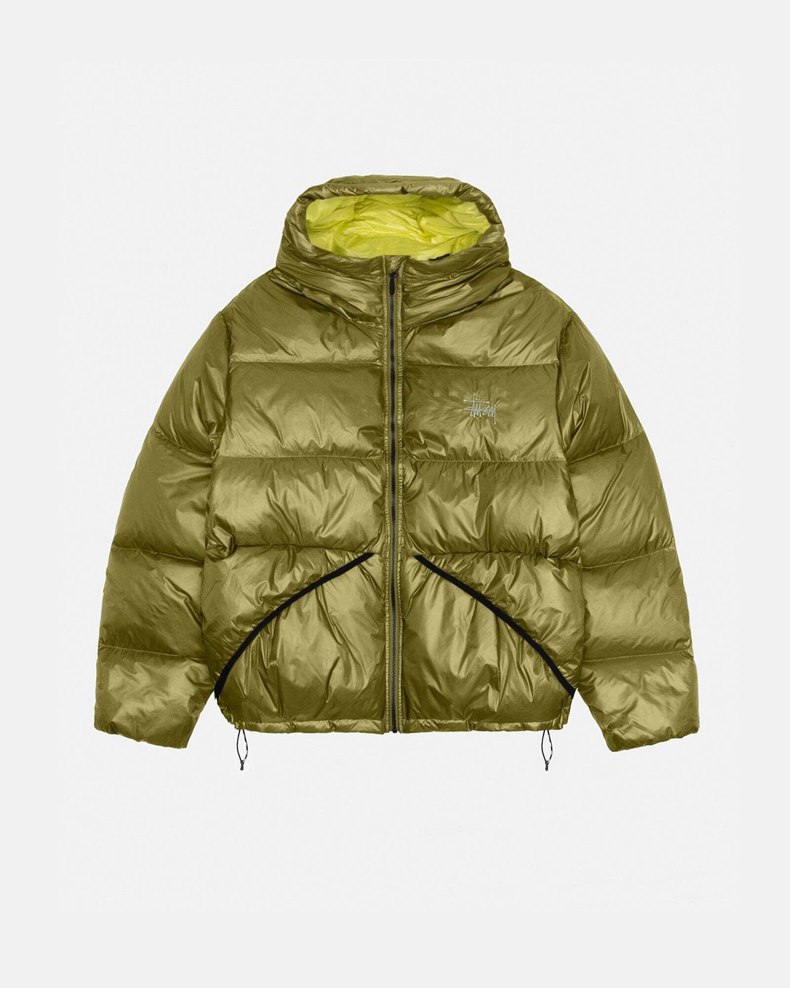 STUSSY】 Micro Ripstop Down Parka Olive (STUSSY/ダウンジャケット