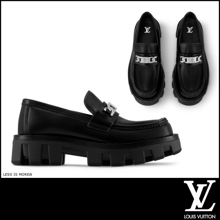 ルイヴィトン】LV チェッカー ライン ローファー (Louis Vuitton