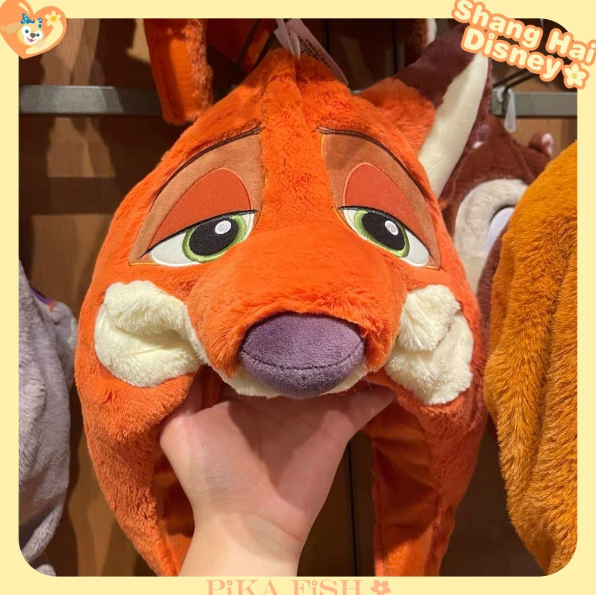 上海】ニック ズートピア ふわふわファンキャップ (Disney