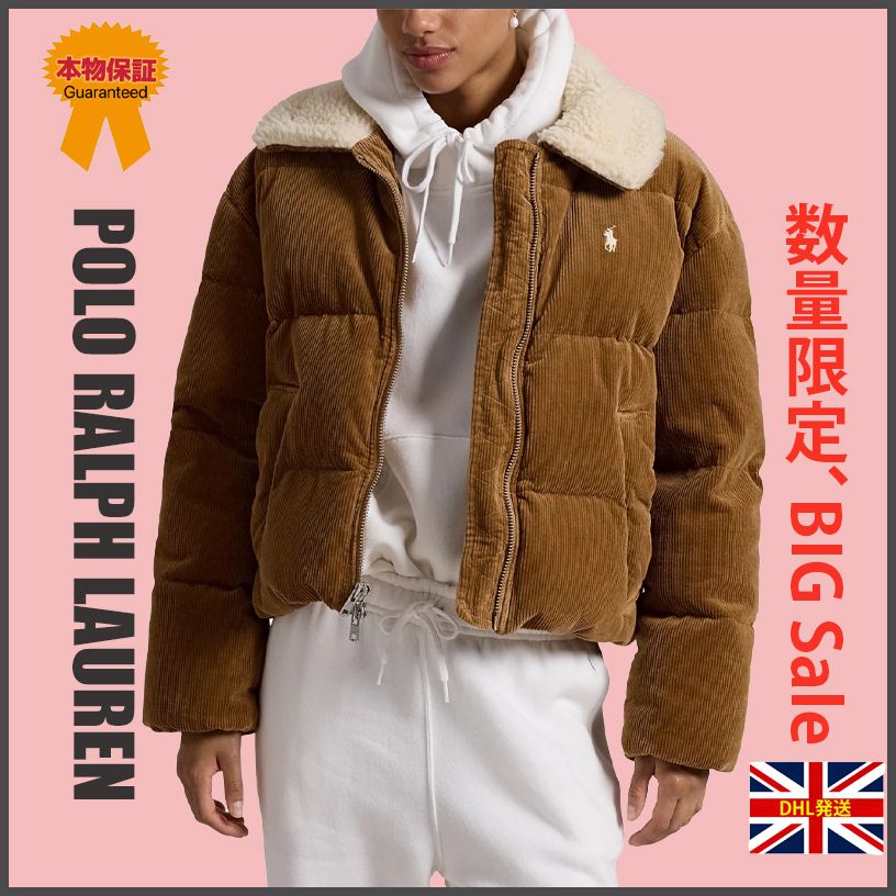 POLO RALPH LAUREN】数量限定 BIGSale☆コーデュロイダウンJKT (POLO