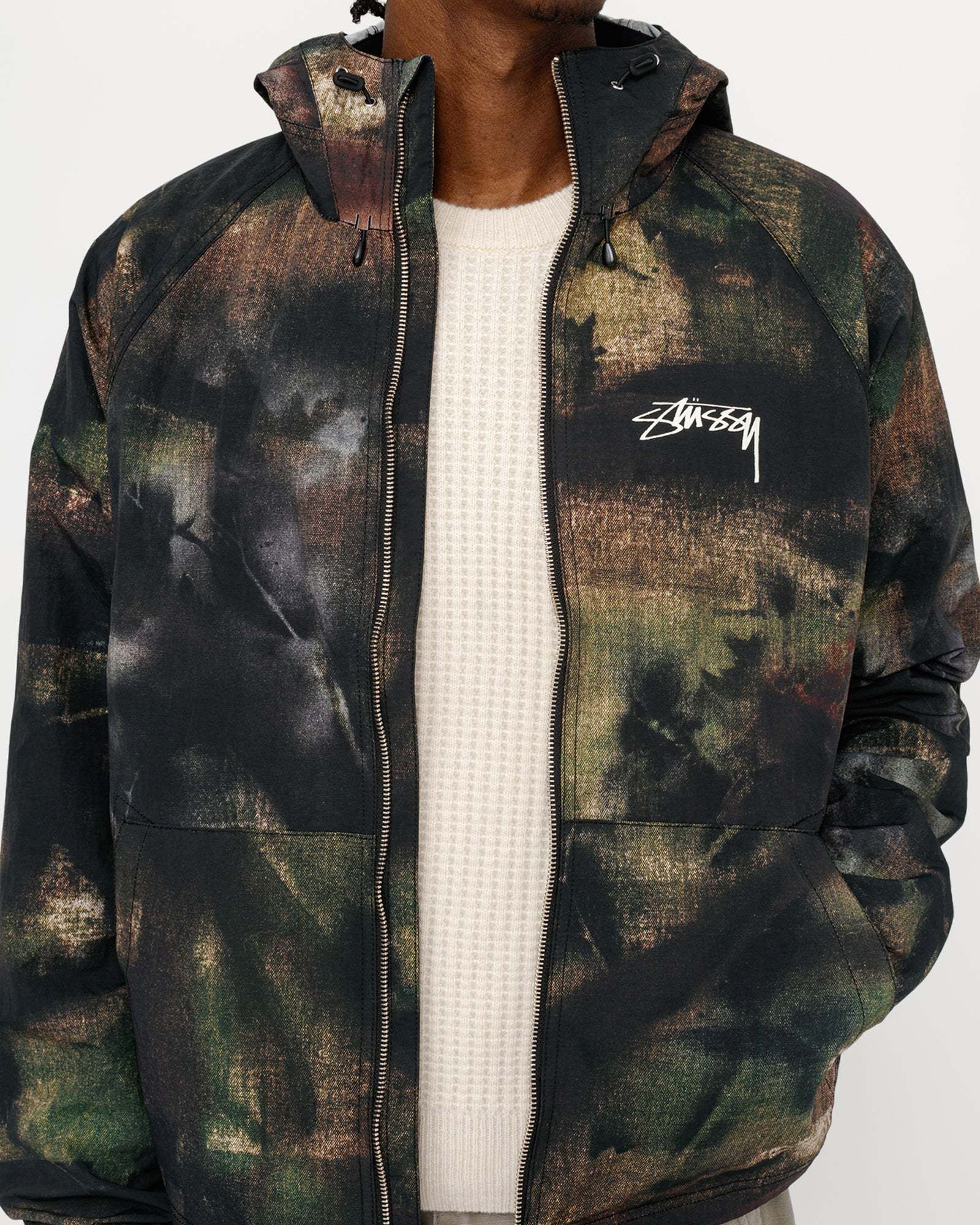 Stussy】BEACH SHELL STENPAT CAMO☆シェルジャケット☆ (STUSSY