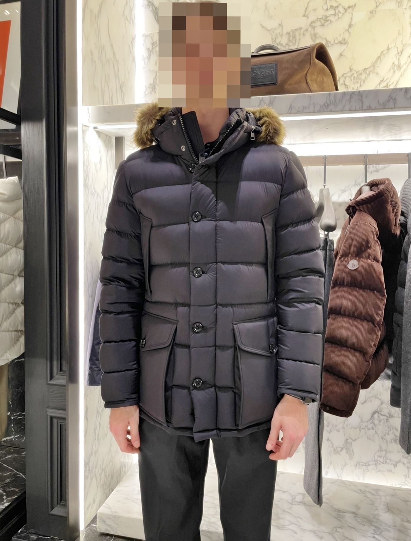MONCLER☆エコファー付き 今期NEWモデル CLUNYE☆関税込み (MONCLER