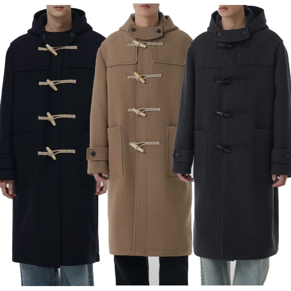 MUSINSA STANDARD MEN'S_オーバーサイズダッフルコート_6色 (MUSINSA