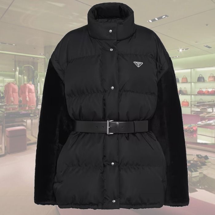 24AW】Re-Nylon ダウンジャケット ◇プラダ◇人気 (PRADA/ダウン