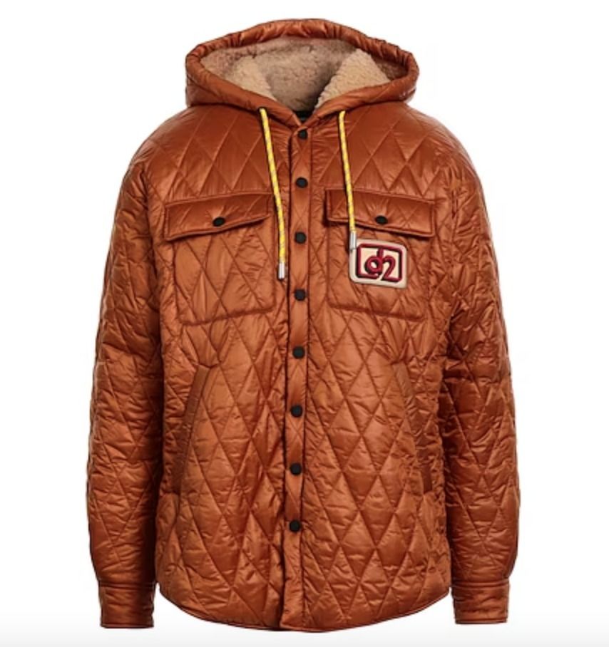 DSQUARED2◇ロゴ キルティング ジャケット Quilted Hooded (D SQUARED2