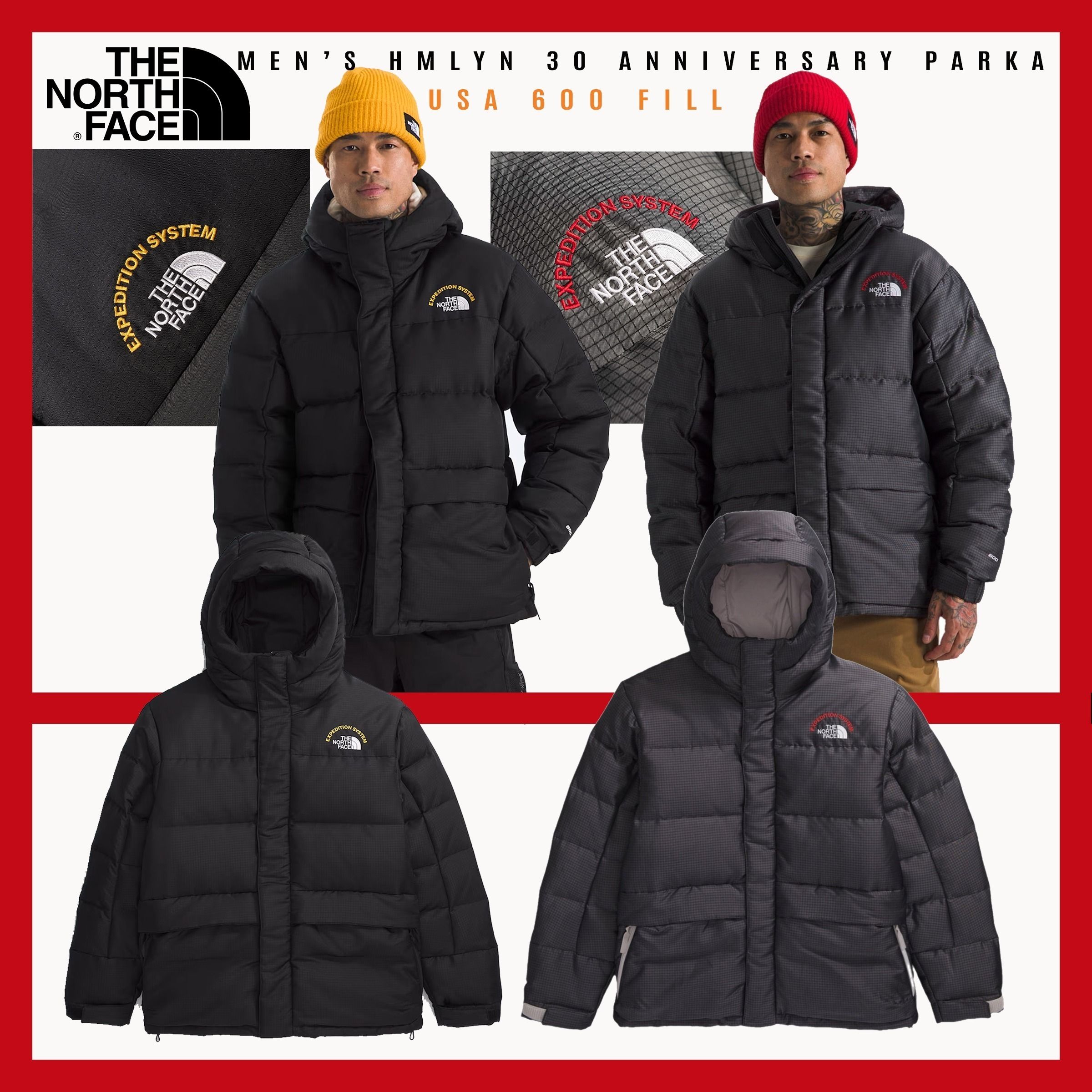 ☆Expedition System☆TNF 30周年 ヒマラヤン ダウンパーカ USA (THE