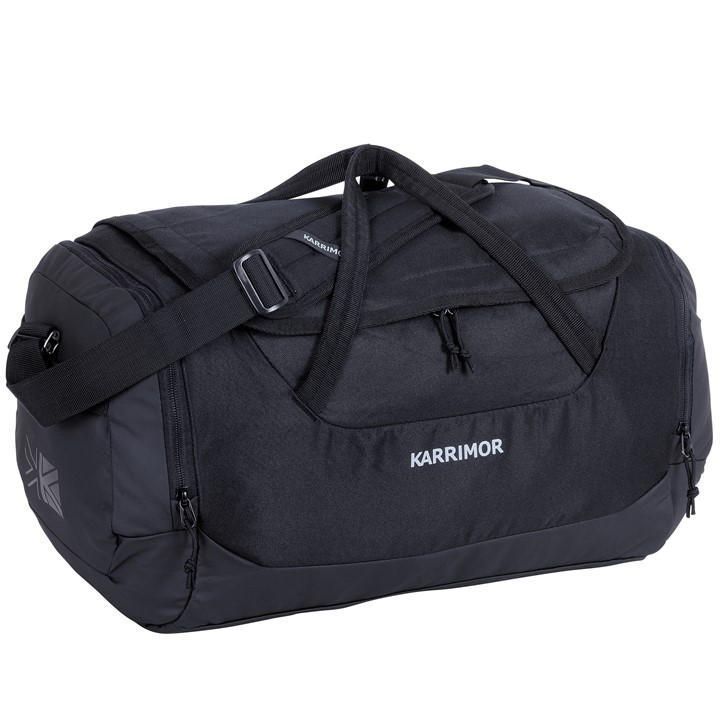 KARRIMOR☆ロゴ 旅行バッグ ダッフル ボストンバッグ☆40L☆黒