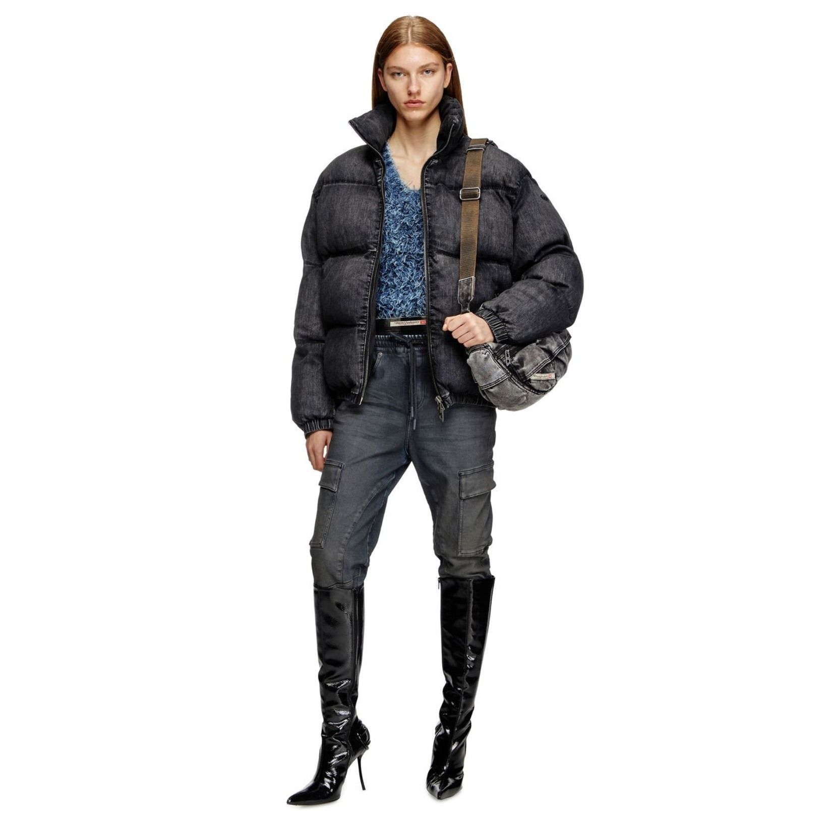 国内直営【DIESEL】W-MONS-A パファージャケット 送料込 (DIESEL