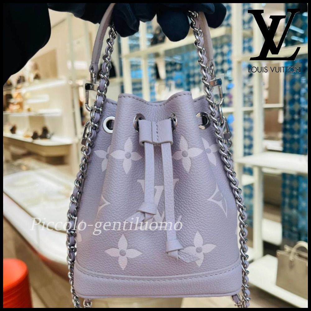 シンプルで上品さ溢れる♪】ルイヴィトン ナノ・ノエ バッグ (Louis