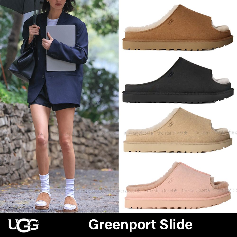 ○UGG アグ○Greenport Slide グリーンポート スライド (UGG/シューズ