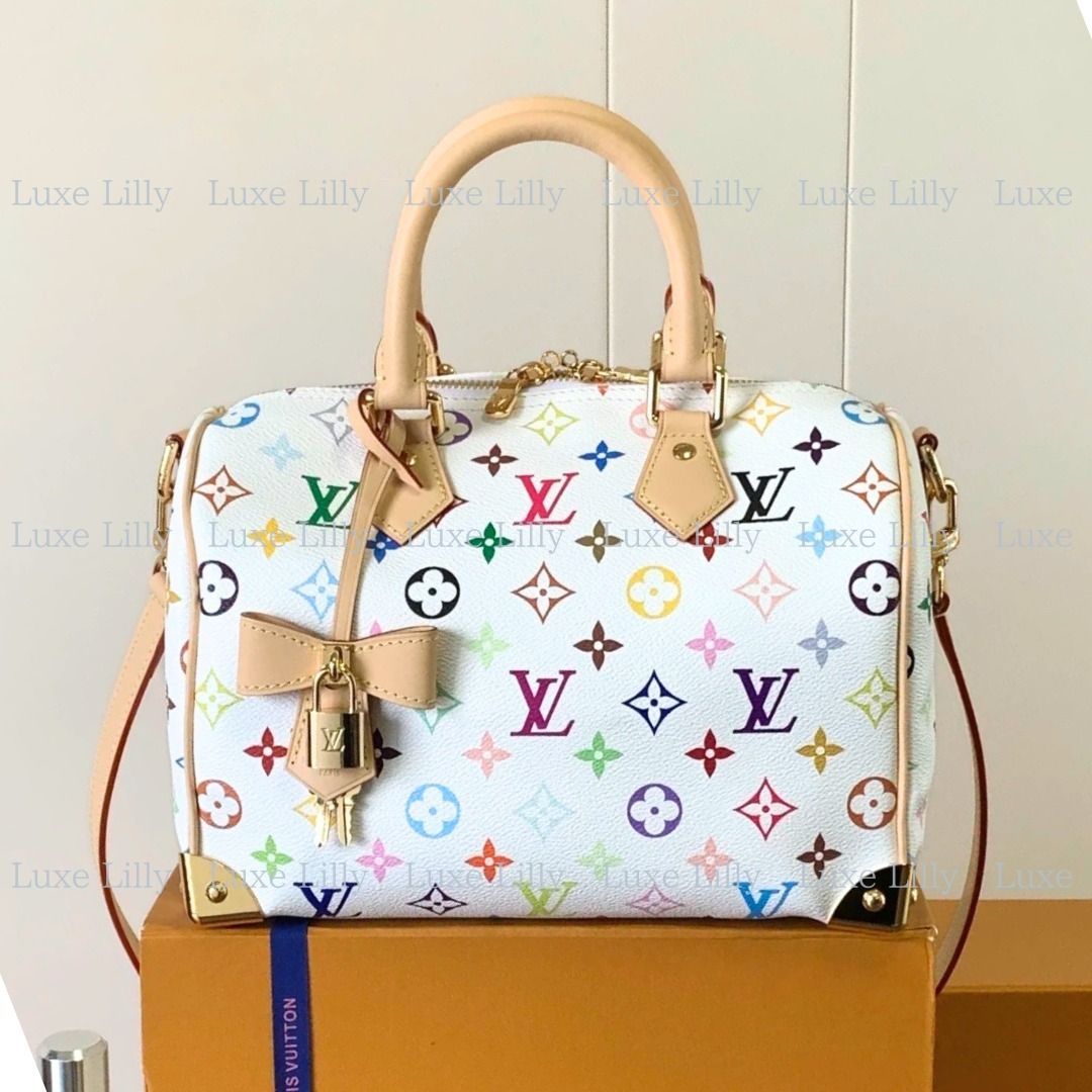 村上隆◇】ルイヴィトン LV×TM スピーディ バンドリエール 25 (Louis
