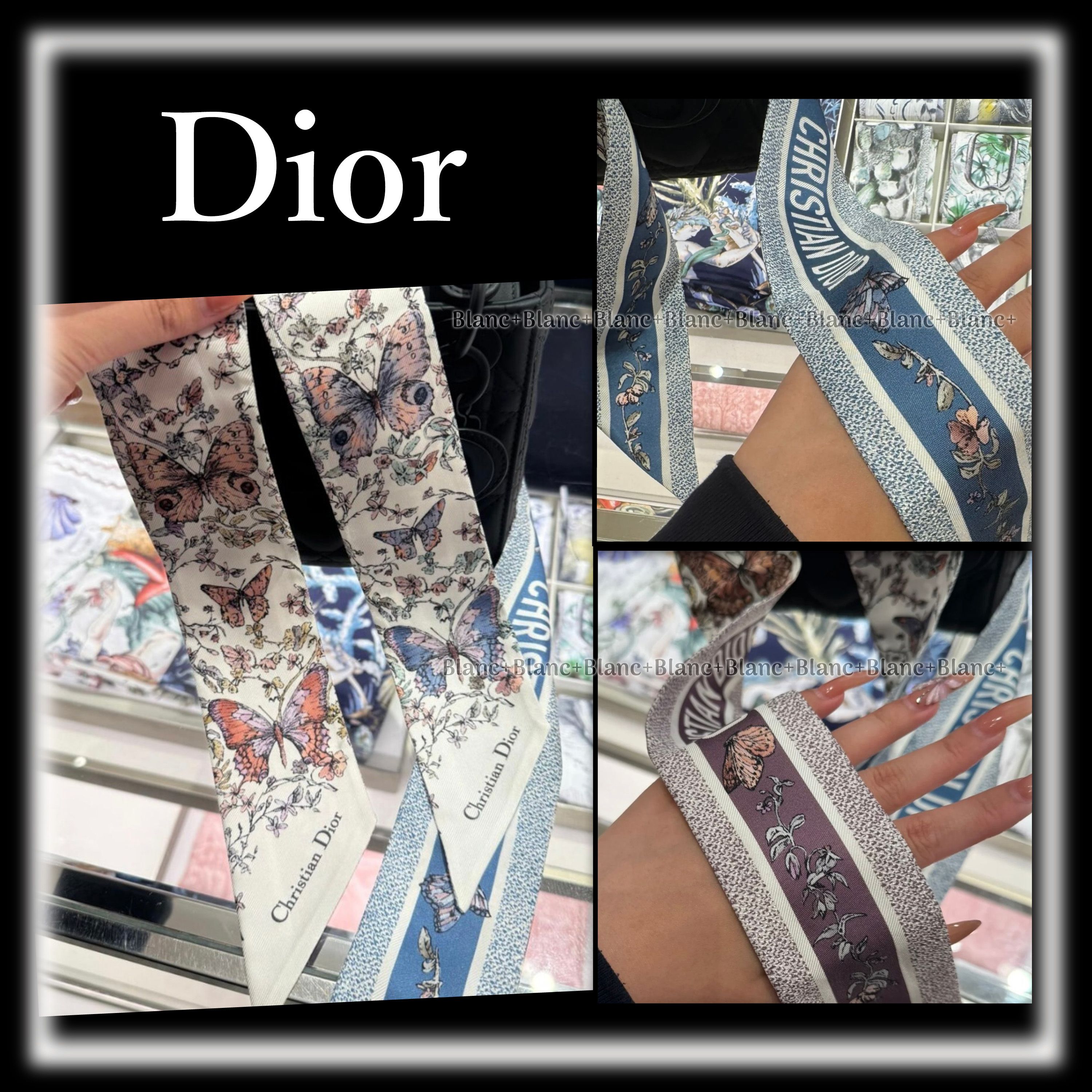使い方色々♪【Dior】ミッツァ スカーフ (Dior/スカーフ