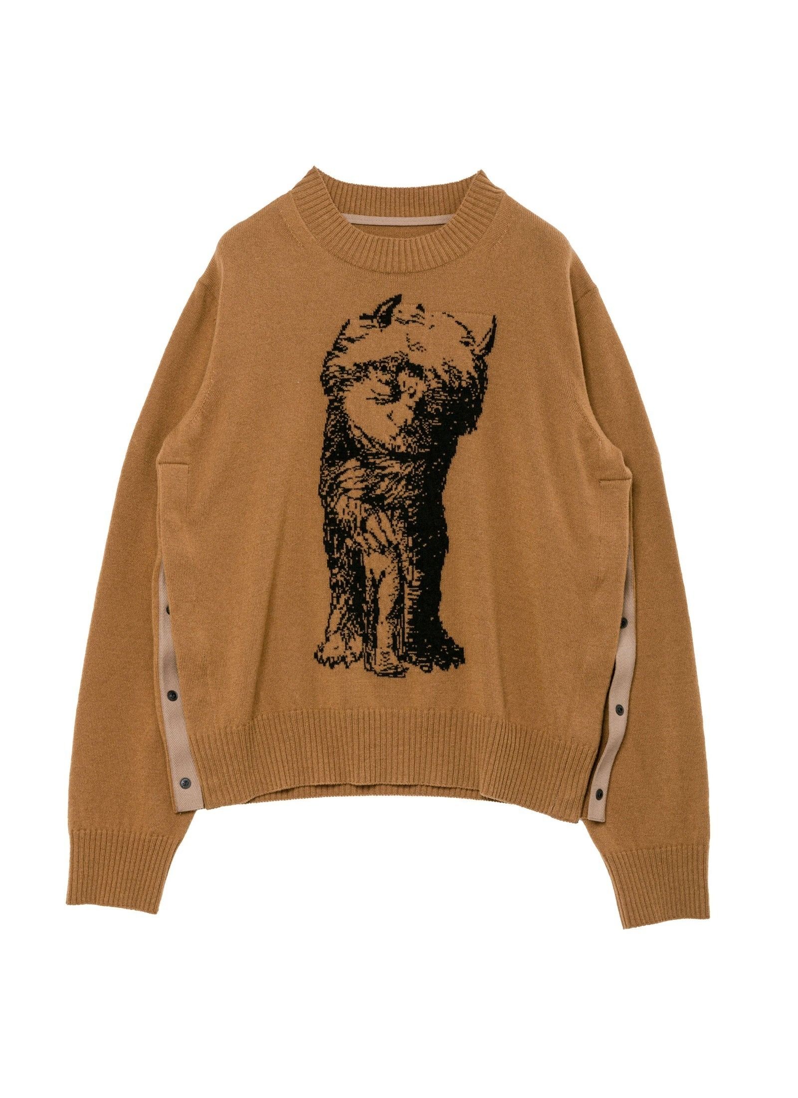 国内発【sacai】WHERE THE WILD THINGS ARE Wool Knit Pullover (sacai