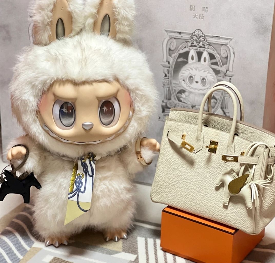 POP MART】LABUBU Zimomo Angel In Clouds Vinyl Face Doll (POP MART