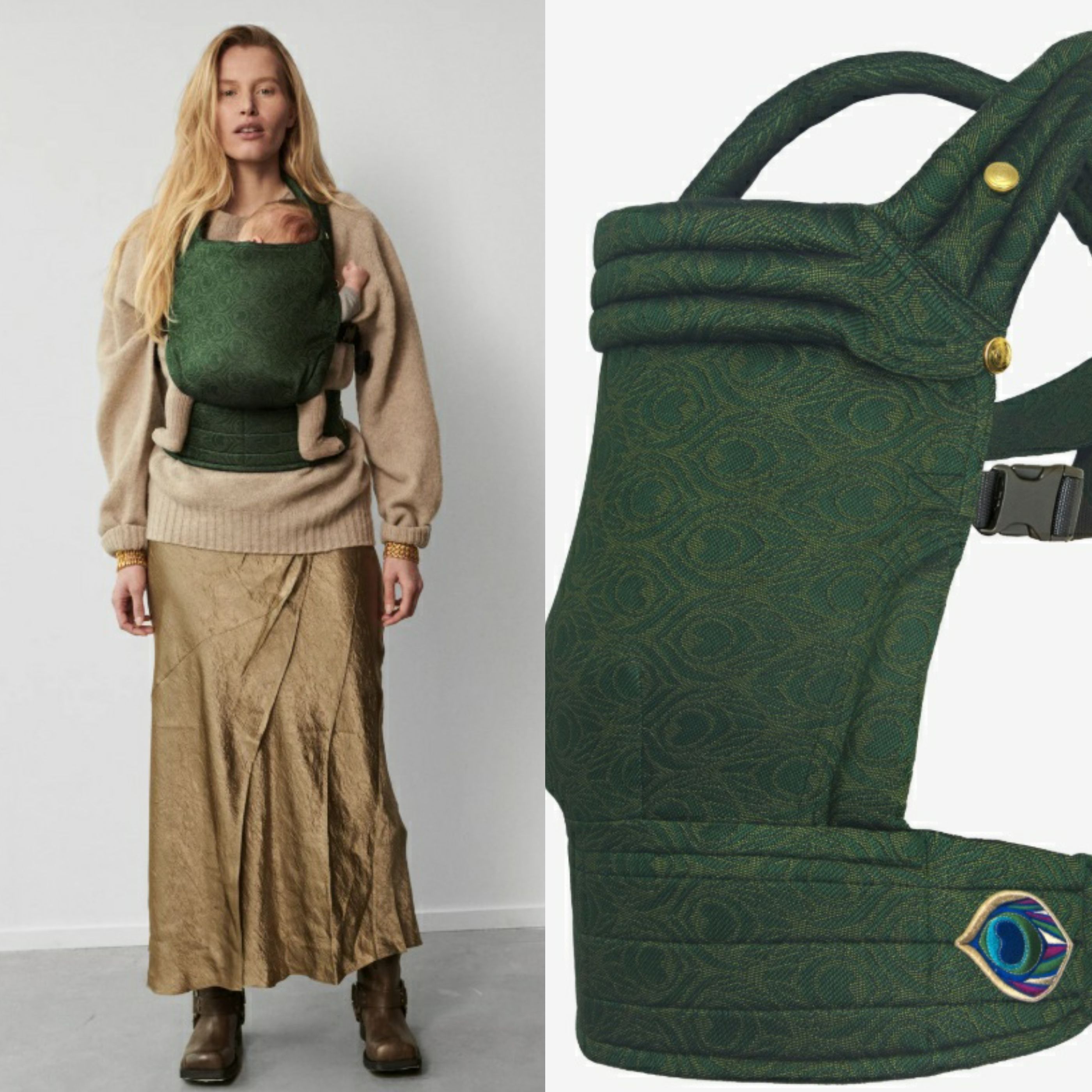 ☆artipoppe☆Zeitgeist Argus Gaia in tussah silk（シルク