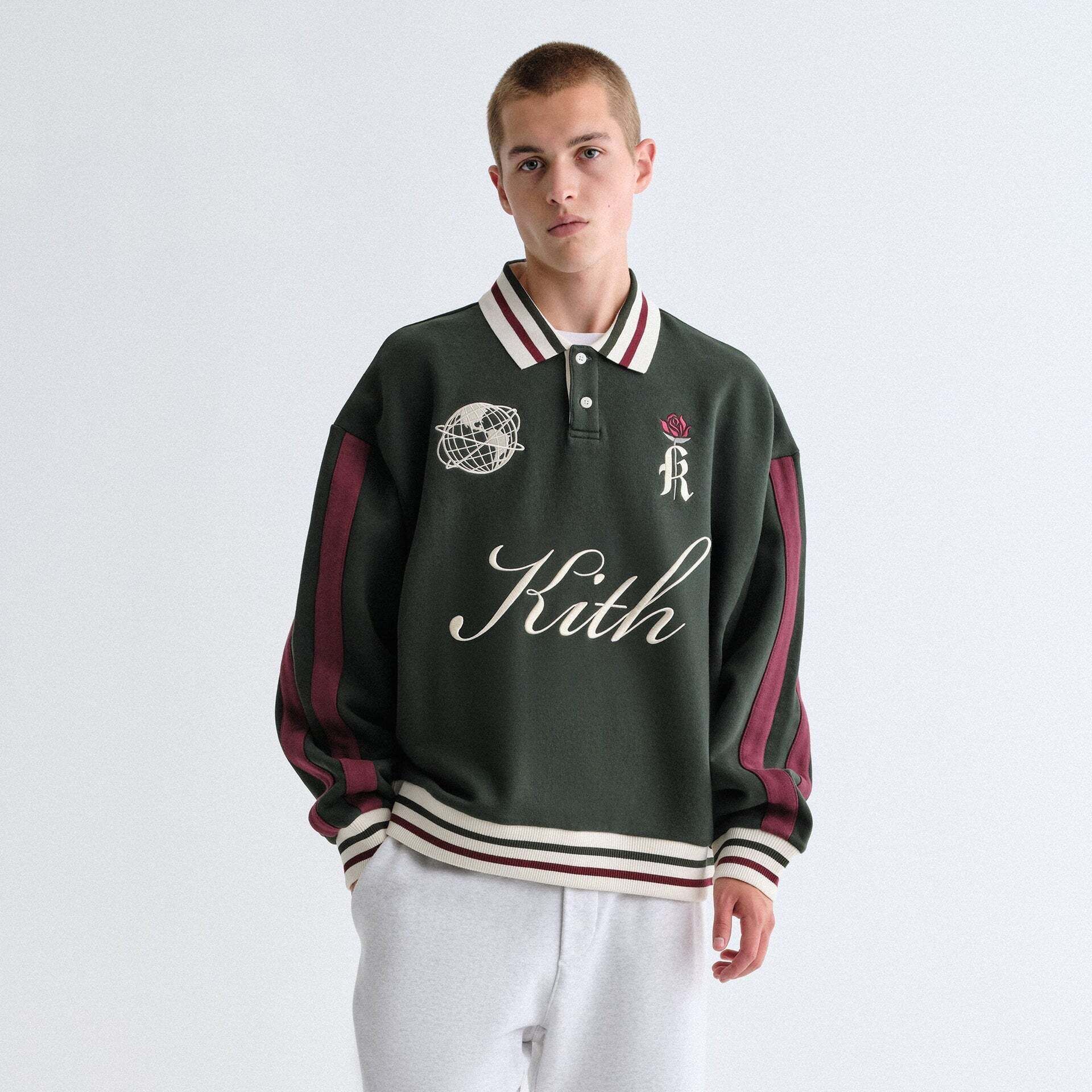 25AW☆Kith Script Nelson Collared Pullover 送料関税込み (KITH NYC