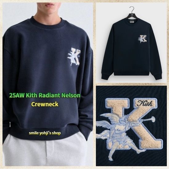 ☆25AW 最新作☆Kith Radiant Nelson Crewneck (KITH NYC/スウェット