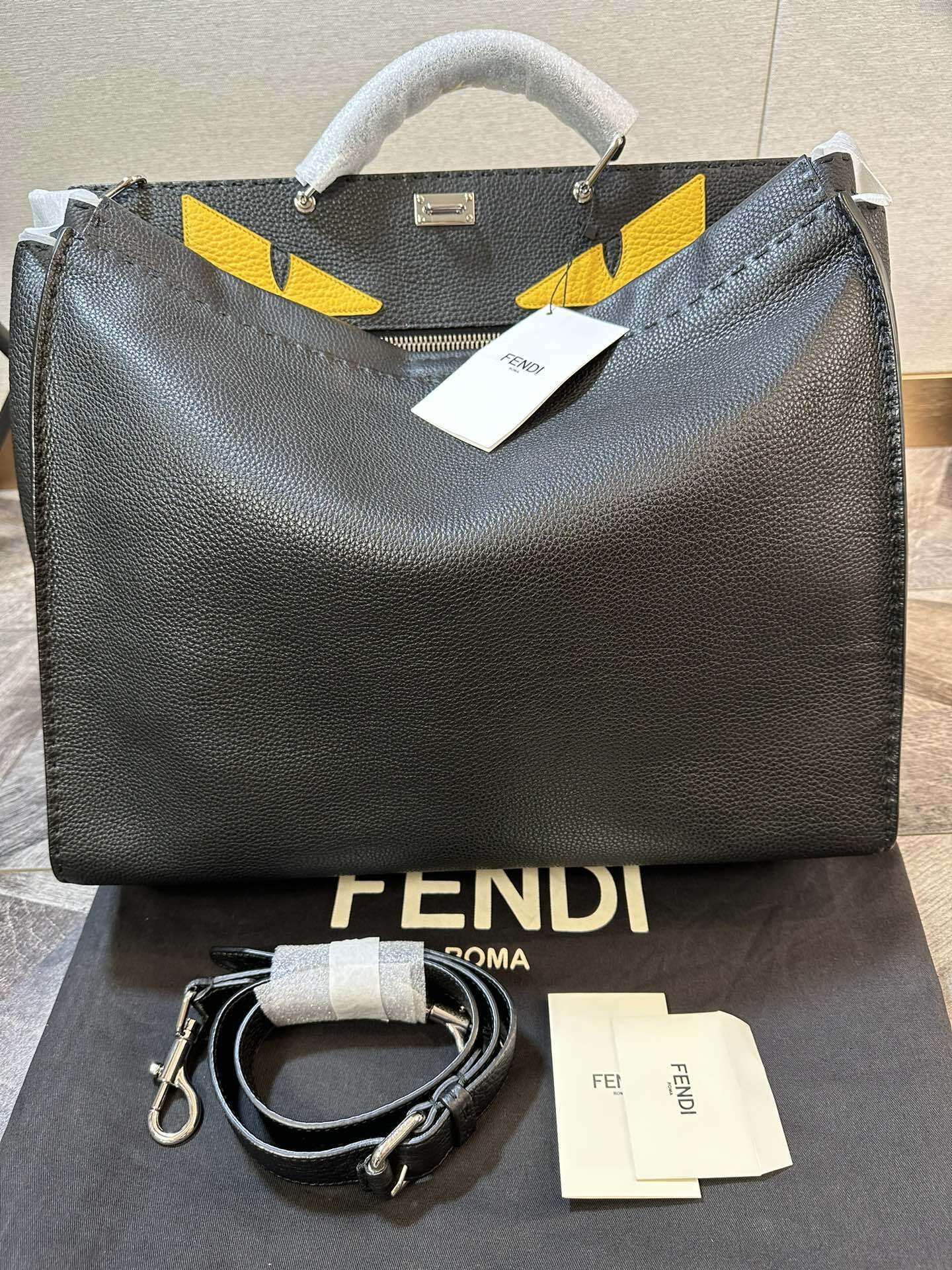 ☆送料込☆FENDI ピーカブー モンスター ハンドバッグ 2WAY (FENDI