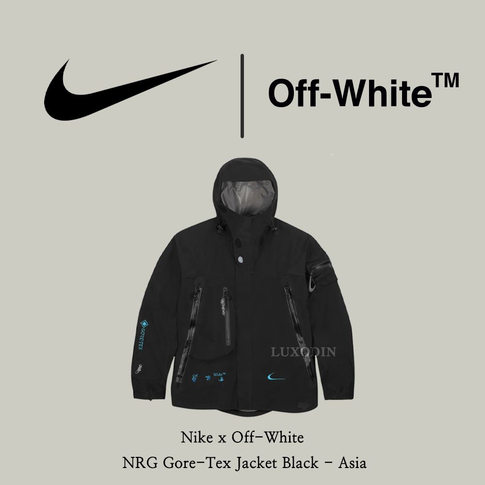Nike x Off-White】 NRG Gore-Tex Jacket Black - Asia (Nike/アウター