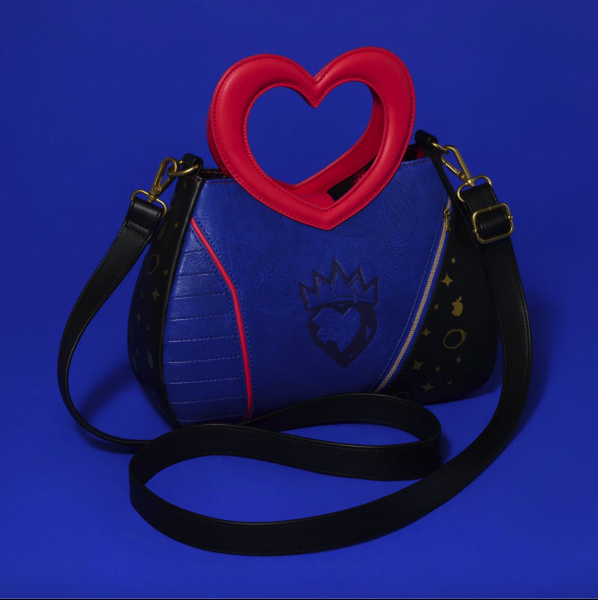 Disney ディセンダント Evie ハートハンドル クロスボディバッグ