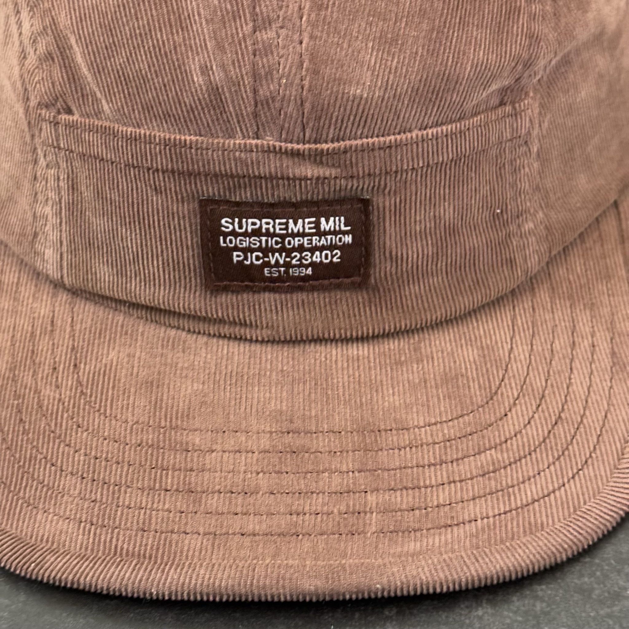 Supreme シュプリーム コーデュロイキャップ Pocket Camp Cap (Supreme
