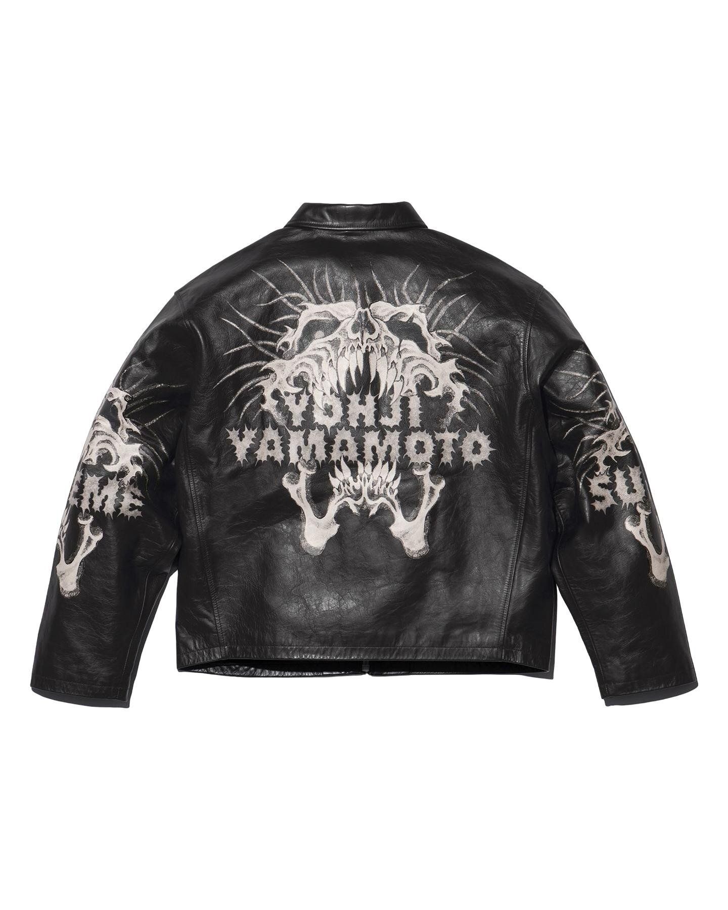 Supreme Y's by Yohji Yamamoto Leather Jacketレザージャケット