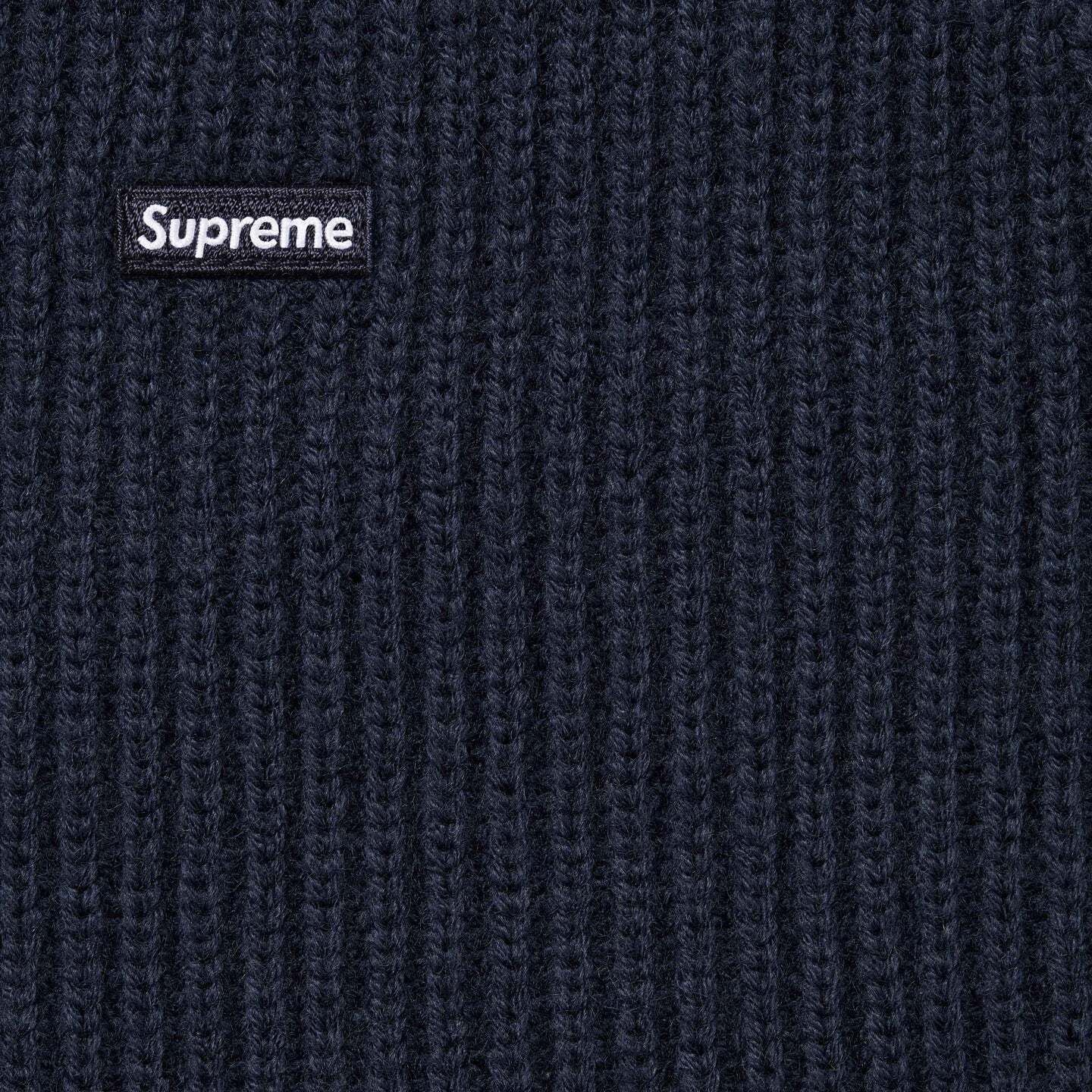 SUPREME】Small Box Polo Sweater Navy - 25FW (Supreme/ニット