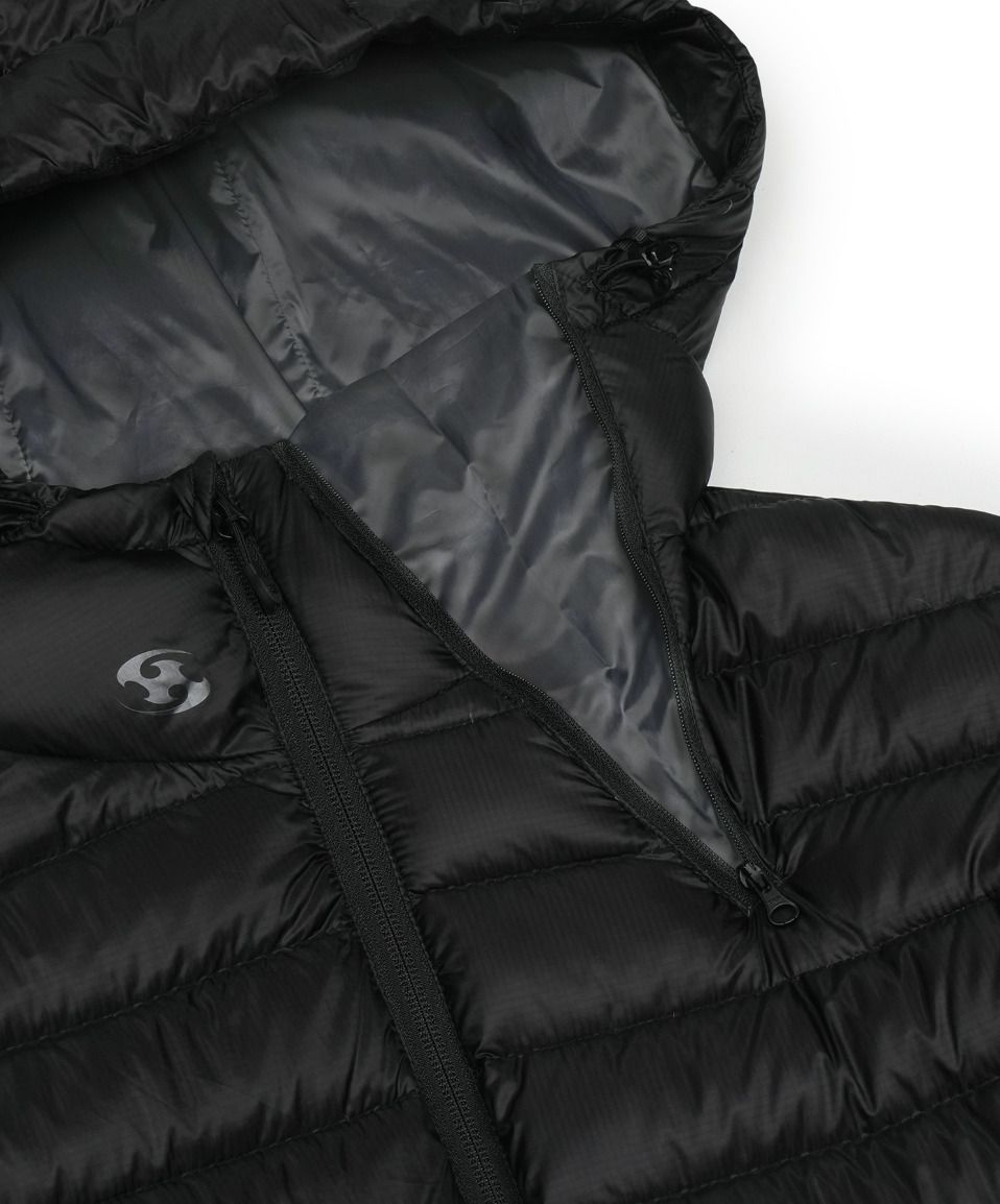Sansan Gear】Suffix Puffer Jacket BLACK 25FW◇大人気 (San San Gear