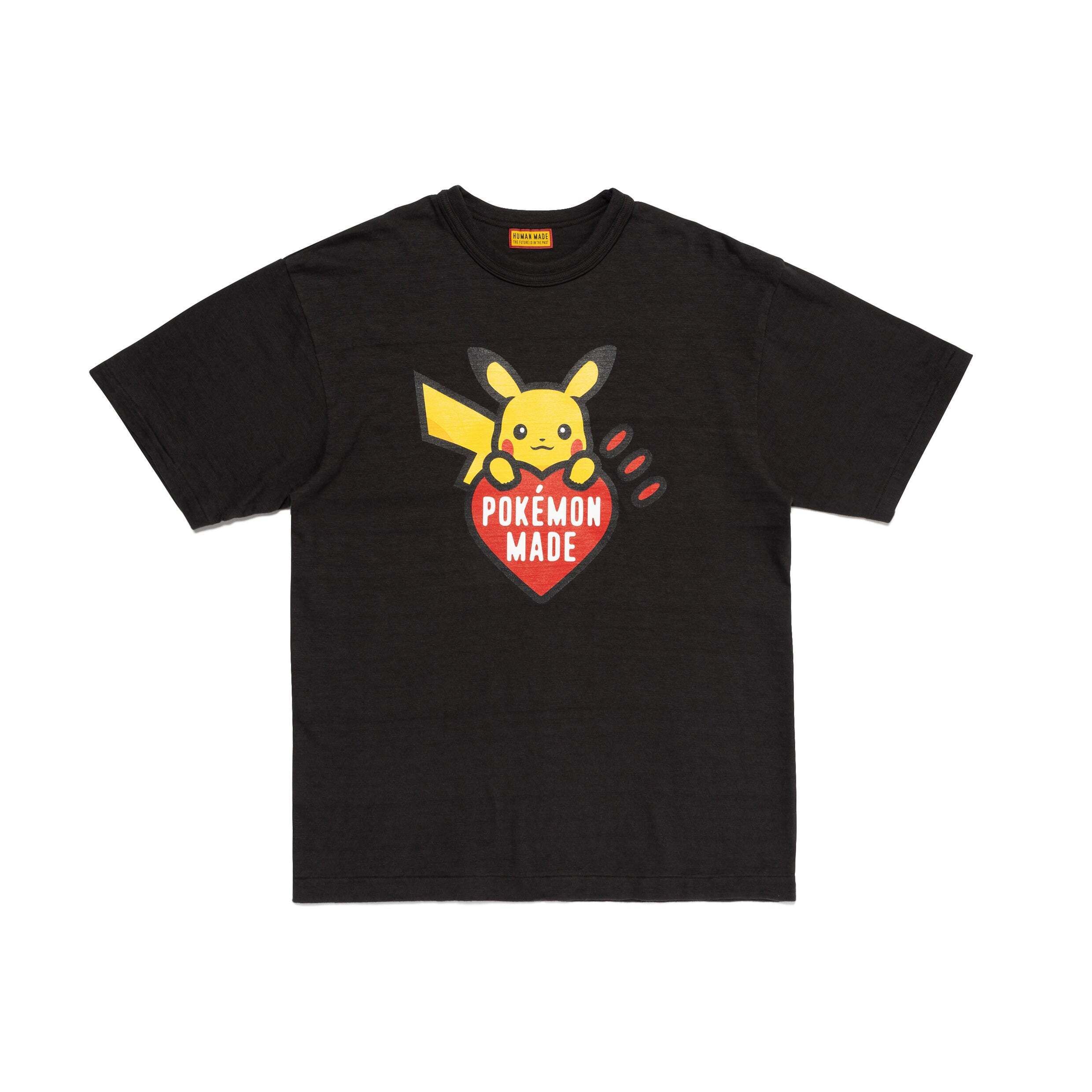 ☆Human Made x Pokemon Made☆Graphic T-Shirt☆Black (HUMAN MADE/T