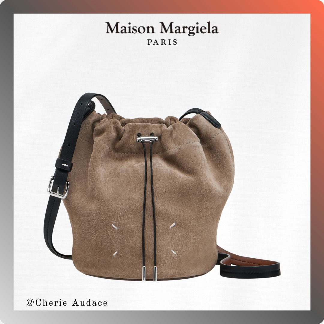 MaisonMargielaドローストリングクロスボディバケット☆送料込
